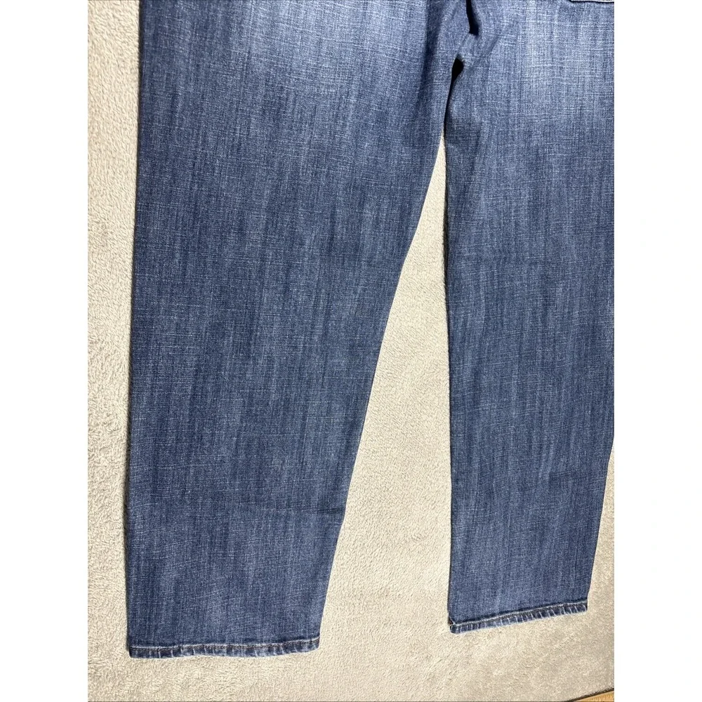 Lucky Brand 221 Original Straight Jeans Mens 40x30 Blue Denim Medium Wash